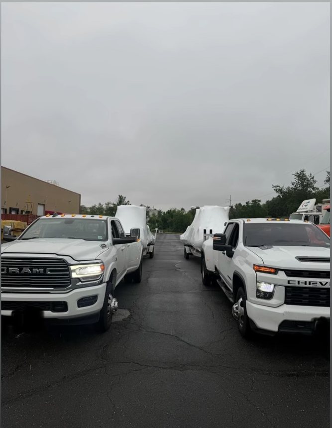 Multi-truck transport operation