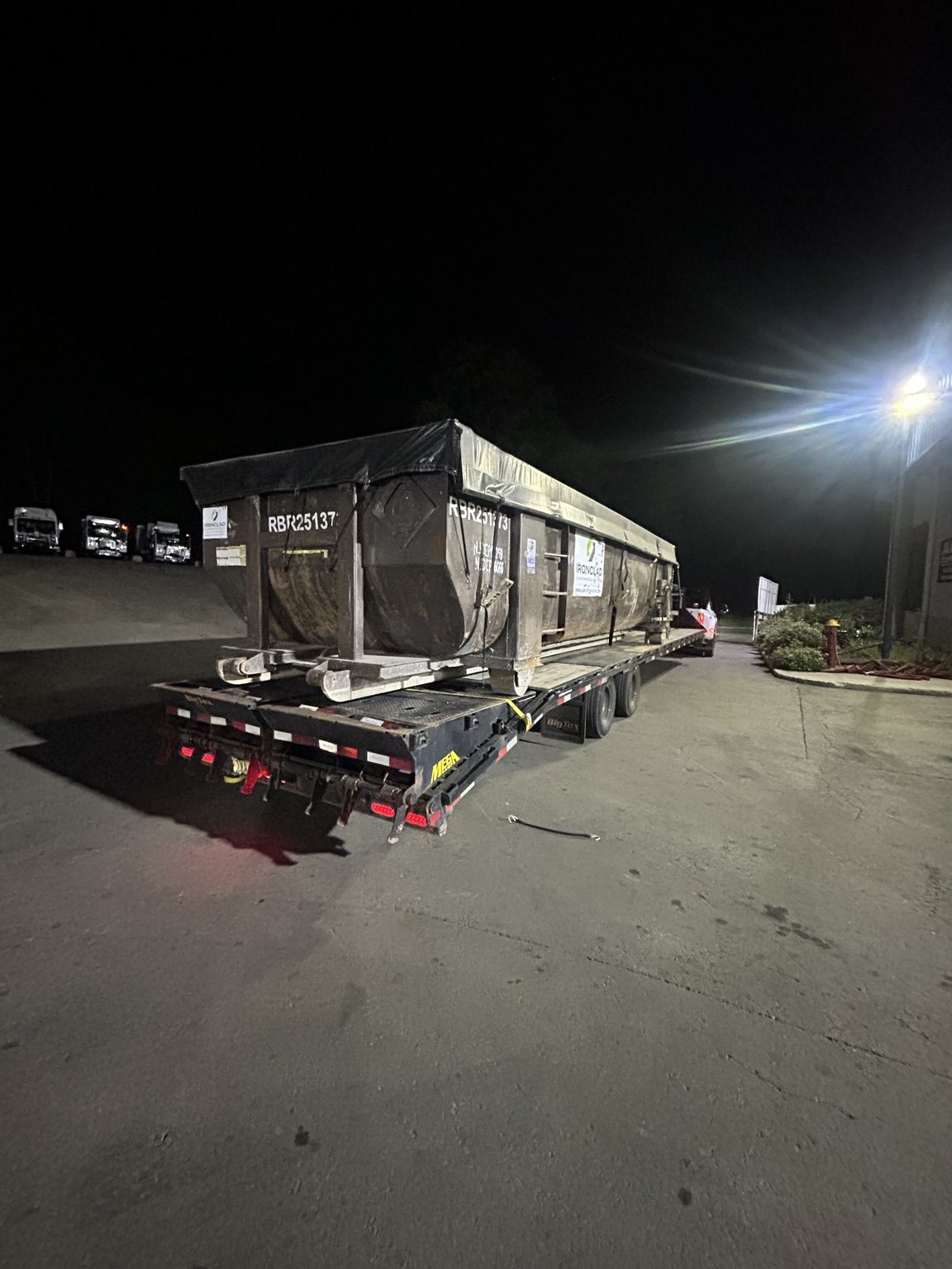 Industrial container transport