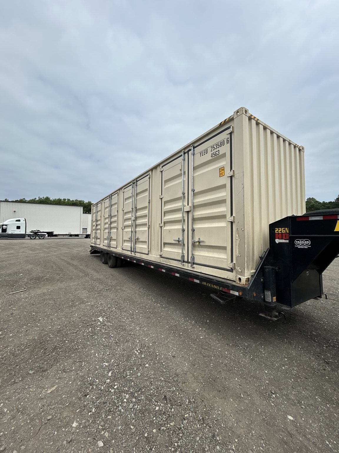 Shipping container transport