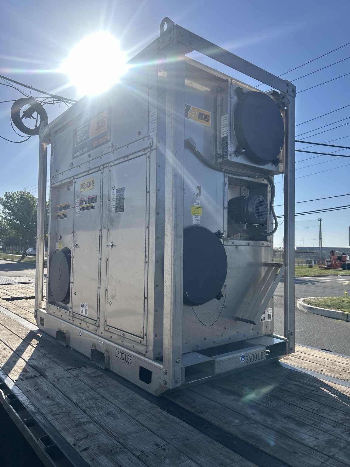 Industrial equipment transport