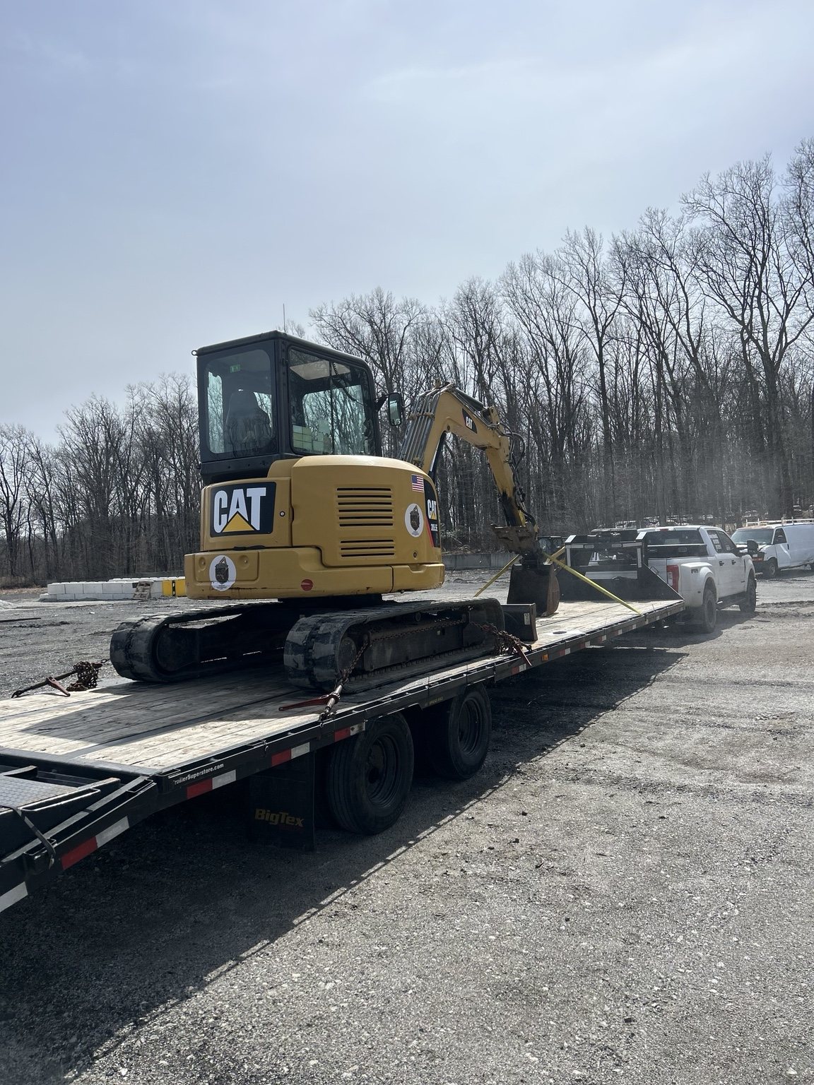 Excavator transport